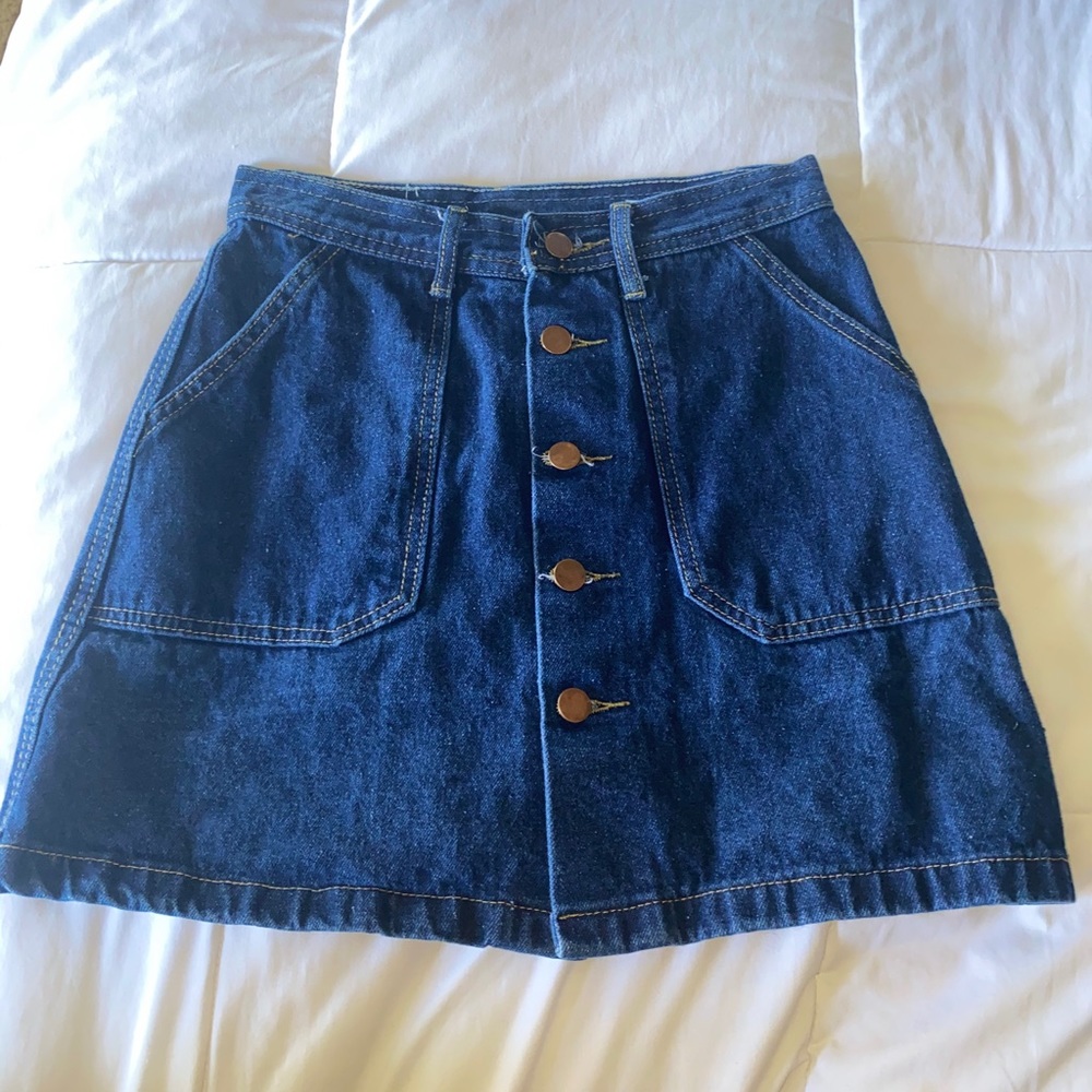 Jean Skirt